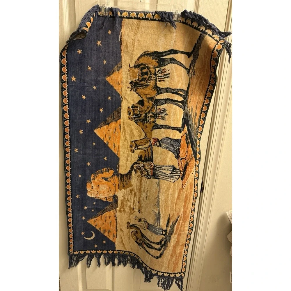 Vintage Egypt wall‎ tapestry hanging 44